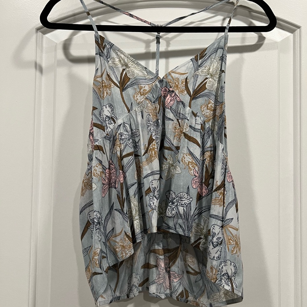 Floral summer blouse
